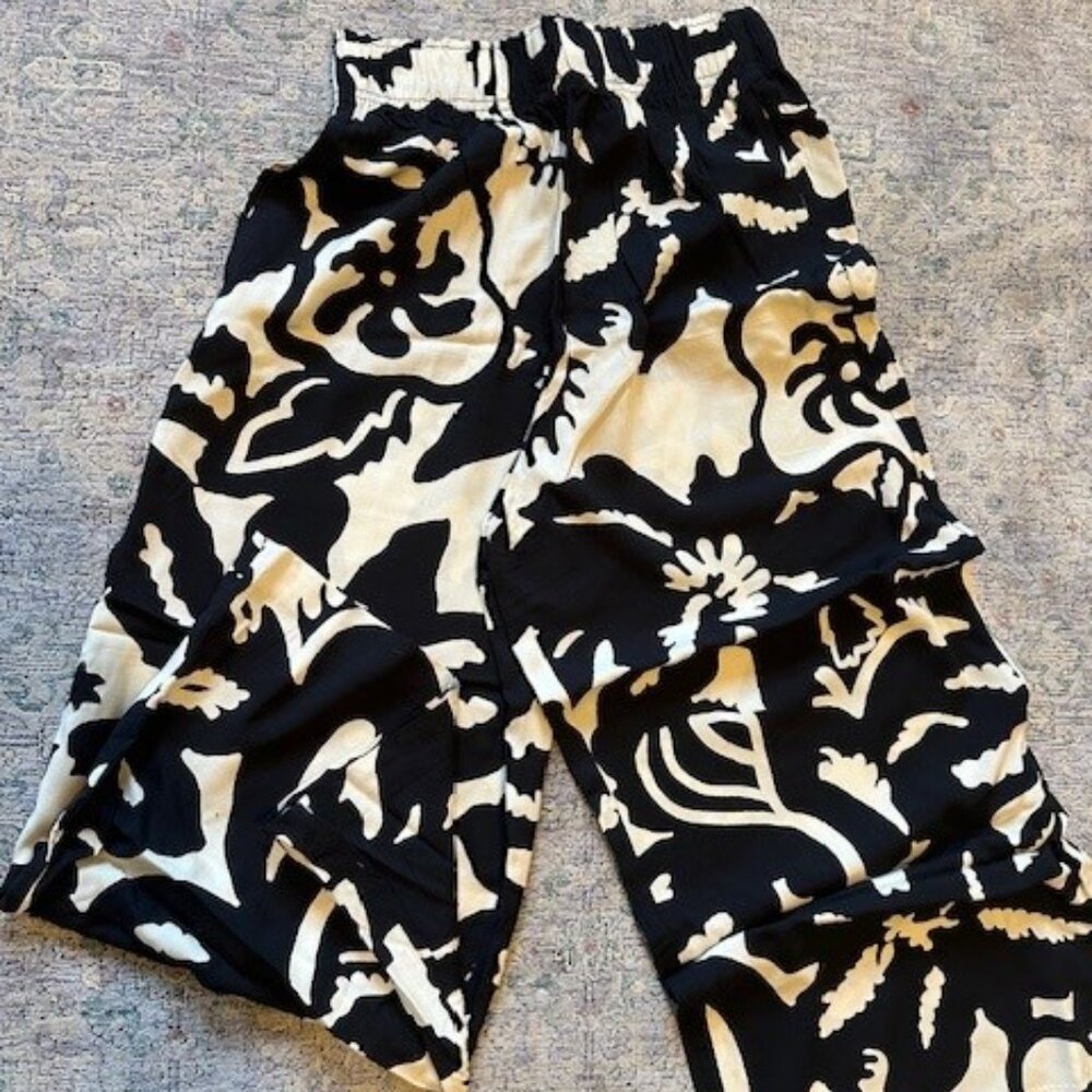 Crop Pull On Pants